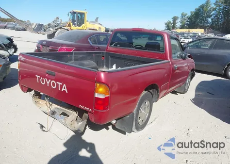 1997 Toyota Tacoma из США, поврежденный, VIN 4TANL42N0VZ317370